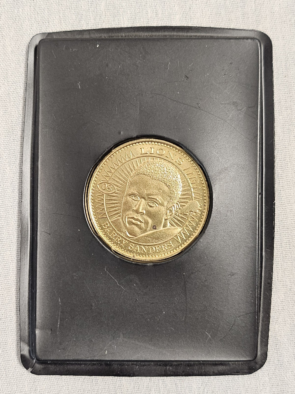 Barry Sanders Limited Edition Commemorative Coin - Detroit Lions